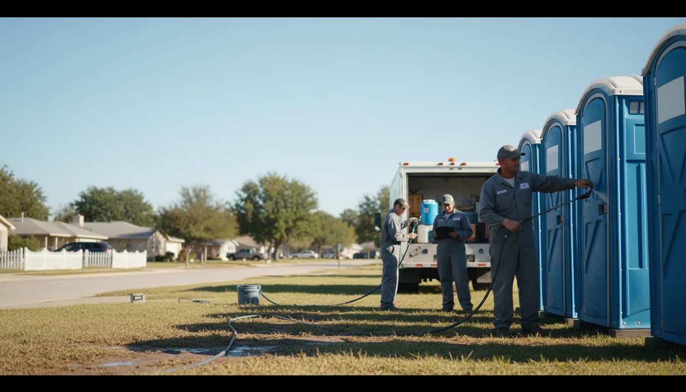 Long-Term Portable Toilet Rental in Scott, OH near me